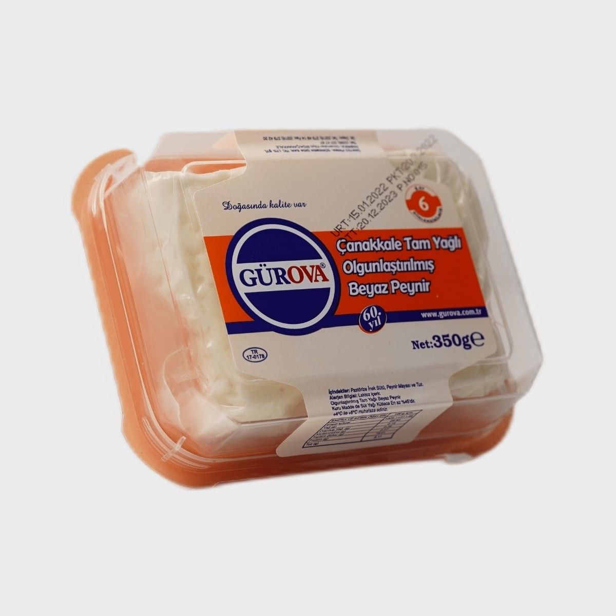 Olgunlaştırılmış Beyaz Peynir 350 Gr